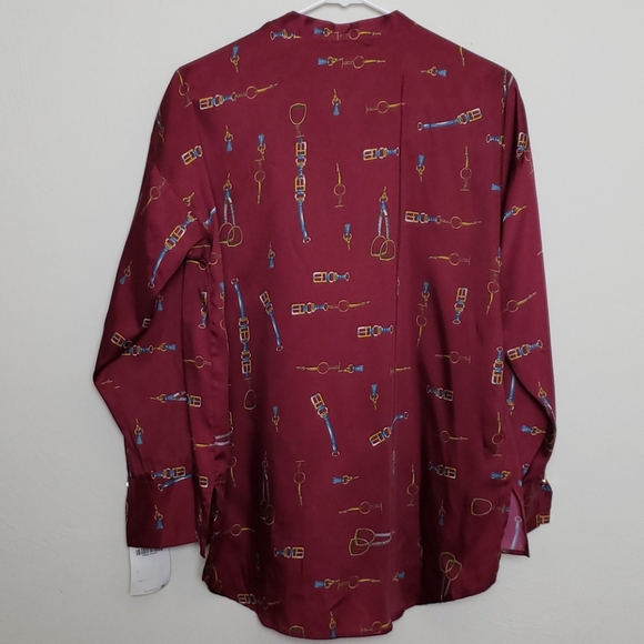 NWT Zara Women's Chain Print Top Size S - Picture 11 of 15